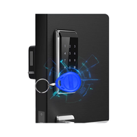 ABS02 Chaîne Nfc Dispositif Hôtel Étiquette Personnalisée Programmable Deux Trous Porte-clés Carte Écrivain Étiquettes Capteur 13.56 Rfid Porte-clés
