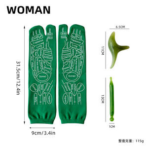 Calcetines de Masaje para Aliviar el Cansancio de los Pies, Calcetines de Acupresión, Masajeador de Pies, Calcetines de Reflexología, Herramienta de Puntos de Presión para Pies, Calcetines de Fisioterapia, Estilo Navideño - Product Image 2