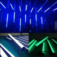 Barra de Luces LED RGB DMX512 de 1m de Largo para Decoración de Techo de Bares, Escenarios y DJ