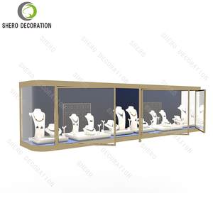 Étagères de luxe de <span class=keywords><strong>Dubaï</strong></span> Vitrine murale de bijoux Étagère de présentation murale Meubles de rangement pour kiosque/bijouterie/<span class=keywords><strong>exposition</strong></span> - Product Image 4