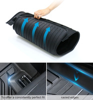 Alfombrillas de Coche 3D TPE Antideslizantes e Impermeables de 4 Piezas para Mazda 3/CX-5 2011-2021, Protección para Todas las Estaciones, Ecológicas