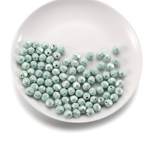 Acrylic Faceted <b>Beads</b> Candy Color Round Shape For Jewelry Making DIY Craft Supplies Loose <b>Beads</b> With Holes 10mm Size - Product Image 2