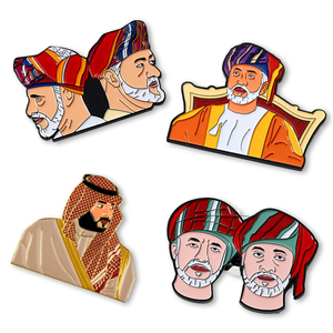 库存准备发货定制金属沙特阿拉伯阿联酋迪拜国旗翻领别针徽章国庆礼品别针航空阿联酋别针 - Product Image 2