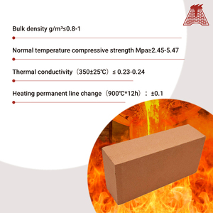Ladrillo Aislante de Baja Pérdida de Calor y Alta Resistencia a la Temperatura con Servicio de Corte y Dimensiones Personalizadas para Reactores Petroquímicos - Product Image 4