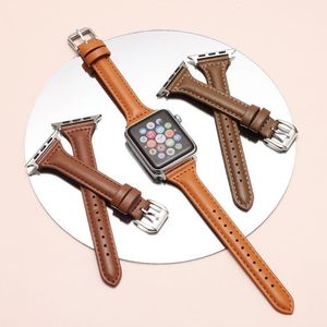 Bracelet en cuir microfibre ultra-fin pour <span class=keywords><strong>Apple</strong></span> <span class=keywords><strong>Watch</strong></span> S9 Ultra 8-1 Series, sangle super douce avec connecteur, taux de réachat de 39,29 % - Product Image 2