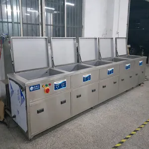 Rinsing Spraying Filtering Bubbling Drying System Industrial Cleaner Multi-tank Tank Ultrasonic Cleaner