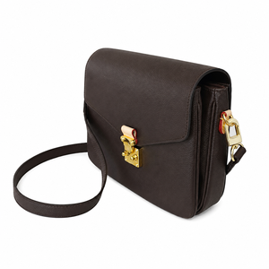 <b>Small</b> Square Genuine Leather Women Crossbody Bag Daily Commute Fashion <b>Handbag</b> - Product Image 2