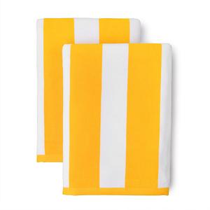 Vendita calda Logo personalizzato Hotel di qualità Soft Ice Cool resistente alla sabbia grande cotone lettino telo <span class=keywords><strong>mare</strong></span> motivo a righe - Product Image 6