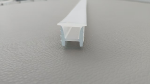 HS-Slotting Series 1616 Edges Neon Silicone <strong>Diffuser</strong> Cover for 10mm <strong>LED</strong> <strong>Strip</strong> DIY Design <strong>LED</strong> Neon Sign Product <strong>LED</strong> Neon Flex - Product Image 4