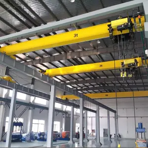 16t Workshop Electric Hoist Single Beam Shop Electric Steel Factory Steel Rail Overhead Crane