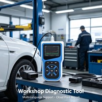 Probador y Analizador de Baterías de Auto de 12V, SOH SOC, para Diagnóstico de Salud de Baterías Automotrices, 52MA-80MA