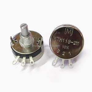 Potenciómetro de Película de Carbono de Una Vuelta WTH118-1A 2W 1K/4.7K/10K/47K/100K/220K/330/470K - Product Image 1