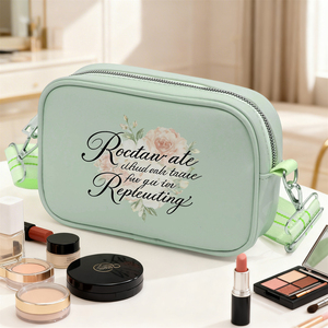 Sac bandoulière en cuir PU pour femme <span class=keywords><strong>avec</strong></span> sangle réglable, impression de logo personnalisé, sac à bandoulière <span class=keywords><strong>avec</strong></span> fermeture éclair pour les voyages - Product Image 1