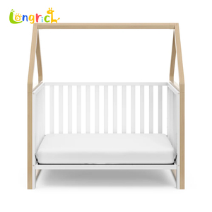 Di alta qualità in legno di pino naturale letto per bambini culla in legno <span class=keywords><strong>con</strong></span> guide di sicurezza cassetto di stoccaggio pelle <span class=keywords><strong>lettino</strong></span> per bambini - Product Image 6