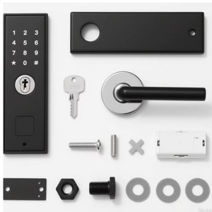 Composants de serrure électronique intelligente : Poignée de verrouillage, bouton-poussoir mécanique, mot de passe personnalisé, composants de serrure métallique OEM, composants électroniques de base - Product Image 3