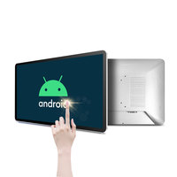 Monitor de Panel Plano Todo en Uno Táctil Android de Aleación de Aluminio Ultra Delgado de 15.6 Pulgadas para Montaje en Pared POFX, Precio de Fábrica al por Mayor