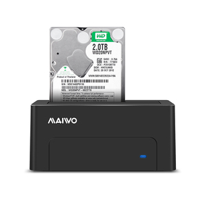 Station d'accueil USB3.0 pour disques durs SATA de 2,5 pouces et 3,5 pouces, USB <span class=keywords><strong>externe</strong></span> 5 Gbps, conception sans vis, <span class=keywords><strong>alimentation</strong></span> 12 V 2 A - Product Image 2