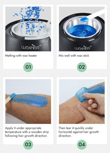 En stock – Personnalisez votre marque privée – Cire dépilatoire chaude en grains durs 100g - Product Image 5