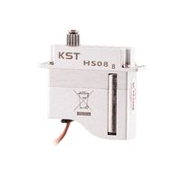 Moteur numérique sans balais KST HS08B 6.0Kgf.cm 0.09sec HV à engrenages métalliques pour aile de planeur RC - Prix de gros
