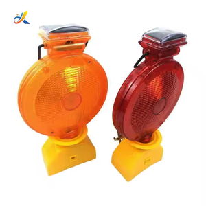 Luz de Advertencia de Emergencia <span class=keywords><strong>LED</strong></span> de Alta Luminosidad, Alimentada por Energía Solar, Baliza de Seguridad Intermitente para Exteriores - Product Image 2