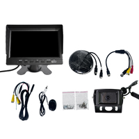 ZYX 7 pouces moniteur IPS écran 4 caméra AHD1080p 180 / 360 degrés système de caméra de camion