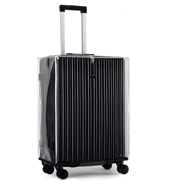 Transparent PVC Suitcase Luggage Covers 18-30 Inch Travel Protective Bag Cover for Trolley Bags 30 Inch Protective Cover for