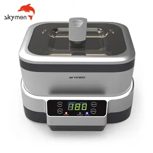 Skymen 1.2L Digital Portable Glasses Jewelry Ultrasonic Cleaner