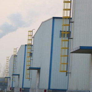 Escaleras de jaula montadas en la pared 2026: Escaleras de <span class=keywords><strong>emergencia</strong></span> para techos industriales de almacenes - Product Image 5