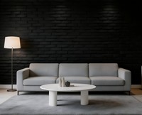 Revêtement mural flexible en PU imitation pierre Deqing avec un design moderne pour la décoration intérieure et extérieure des hôtels, cuisines et salles à manger