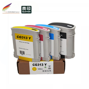 Cartouche d'encre remanufacturée pour imprimante <span class=keywords><strong>HP</strong></span> Scanning Imager 1000 1100 - CG311A CG312A CG313A CG317A CG311 - avec puce intelligente - Product Image 1