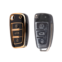 Porte-clés de voiture pliable en TPU de luxe, antichoc et durable, dernière nouveauté en gros, promotion exceptionnelle