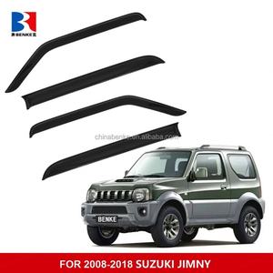 Déflecteurs de fenêtre anti-pluie pour Suzuki Jimny 2008-2018 4 portes, pare-soleil, visière de fenêtre, déflecteur de vent - Product Image 2