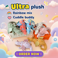 Peluche Dragon Volant Céleste Super Douce et Mignonne, Coton PP Ultra Doux, Anti-Stress, Cadeau d'Anniversaire, Best-seller des Célébrités d'Internet