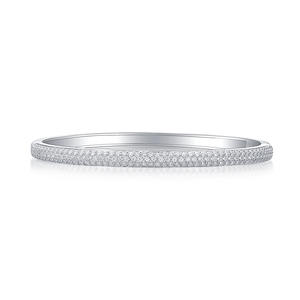 All Fashions Wholesale Verified Moissanite Drop Shipping <b>Infinity</b> Sier <b>Bracelet</b> Fashionable Bangles - Product Image 2