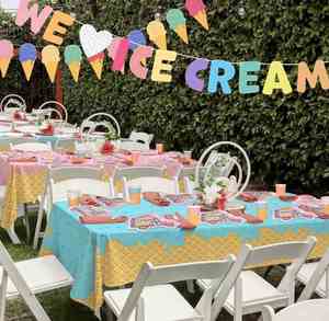 Juego de Platos, Vasos y Servilletas de Papel Desechables Modernos Personalizados, con Mantel, para Decoración de Fiestas de Cumpleaños, Empacados en Caja - Product Image 4