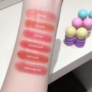 <span class=keywords><strong>Rouge</strong></span> à lèvres SHAQINUO Soft Fog Contrast Color Lip Mud, fini mat, pour étudiants, fête, <span class=keywords><strong>blanc</strong></span>, non collant, ne se décolore pas - Product Image 4