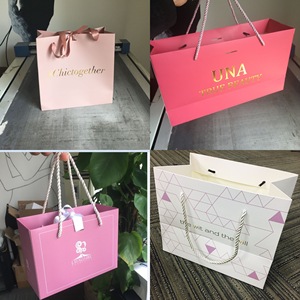 Túi Giấy Quà Tặng Mua Sắm Nhiều Màu Sắc Tùy Chỉnh Có Logo Riêng Của Bạn - Product Image 1