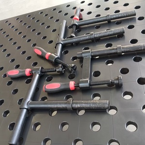 उच्च गुणवत्ता वाले औद्योगिक समायोज्य लेग वेल्डिंग टेबल स्टैंड गेज गेज क्यू235 कार्बन स्टील 0.2 सटीकता 3 साल की वारंटी - Product Image 6