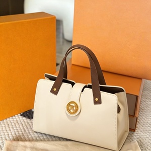 Sac à main de luxe pour femmes, sac fourre-tout en cuir véritable, fermeture à glissière, marque de luxe célèbre - Product Image 3