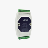 Módulo de Adquisición de Datos Analógicos Remoto YMYS 41C01, Módulo I/O RS485 Modbus RTU, Compatible con PLC, Unidad de Control de Adquisición de Datos Industrial