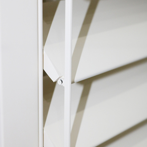 Điện PVC Hollow louver màn trập độc đáo Trọng lượng nhẹ lưỡi thiết kế cho dễ dàng cài đặt hàng ngày cải thiện trong nhà ngoài trời không khí - Product Image 3