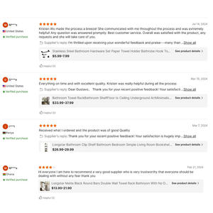 Toallero de Madera de Nogal con Ventosa, Estilo Vintage de Mediados de <span class=keywords><strong>Siglo</strong></span>, Sin Taladro, Anillo y Colgador de Toallas para Baño Montado en la Pared - Product Image 6