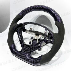 Expédition rapide depuis l'entrepôt américain. Livraison sous 7 jours. Volant en fibre de carbone personnalisé avec garniture intérieure pour <span class=keywords><strong>Infiniti</strong></span> <span class=keywords><strong>G37</strong></span> - Product Image 5