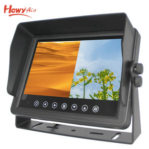 IP69K Intelligenter KI-Feuchtigkeitsbeständiger Monitor 7 Zoll TFT 4AV Audio-Monitor Mit 2-Wege-4-Wege-Auslöse-Kabel - Product Image 4
