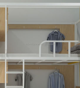 Metal Panel Double Capsule Bed for Hotels Dormitories Youth Hostels Apartments-Bedroom Furniture Direct from Factory - Product Image 4