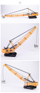 Excavatrice à câble en alliage 1:87, véhicule d'ingénierie, <span class=keywords><strong>jouet</strong></span> <span class=keywords><strong>de</strong></span> voiture en alliage - Product Image 2