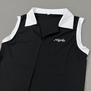 Neues Damen-Sommer-Tennisoberteil mit V-Ausschnitt, Ärmellos, Feuchtigkeitsableitend und Schweißabsorbierend, Casual Sportbekleidung - Product Image 6