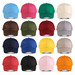 Gorra de béisbol con placa ligera de algodón de Color sólido para hombres y mujeres, gorra deportiva con protección solar con logotipo <span class=keywords><strong>Emb</strong></span> impreso, venta al por mayor de fábrica - Product Image 1