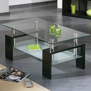 Bàn Trà Bằng Nhựa <span class=keywords><strong>Acrylic</strong></span> Hai Lớp Mẫu Miễn Phí Bàn Cà Phê Thủy Tinh Hiện Đại - Product Image 2