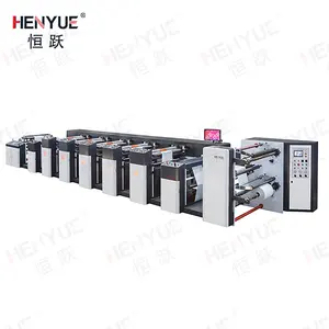 Six Color High Quality Flexo/Flexographic Type paper Bag Printing Machine with PLC Control